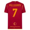 Maglia ufficiale AS Roma Pellegrini 7 Casa 2023-24 per Uomo